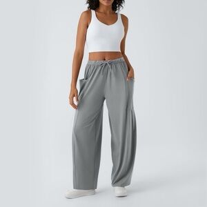 Halara Palazzo Teal Wide-Leg Pants